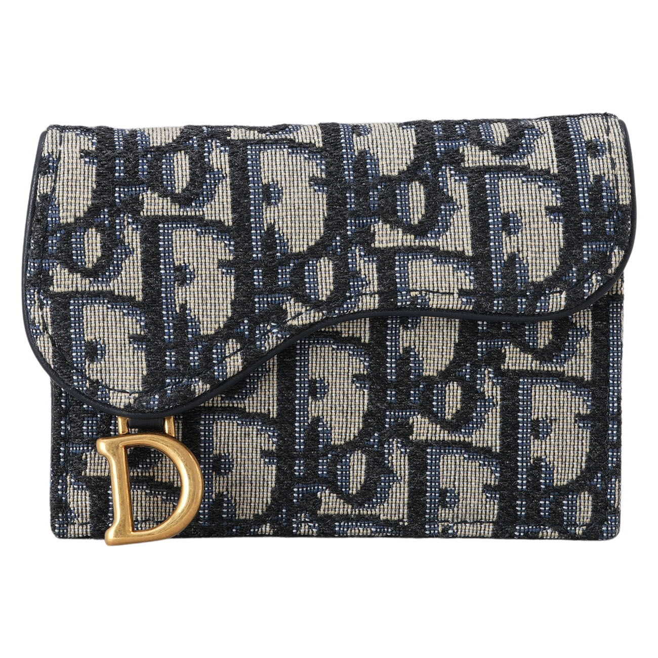 CHRISTIAN DIOR(USED)디올 오블리크 카드홀더 지갑